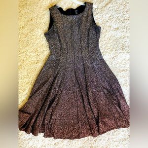 Ombré Womens Shimmer Dress